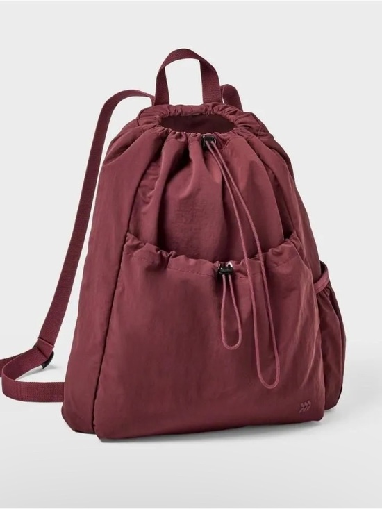 all in motion Handbags - New All in Motion Maroon Backpack: Water Repellent Bag